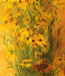 Наталия Егорова "Жёлтые цветы"