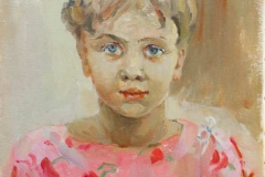 Портрет девочки маслом. Уроки живописи
